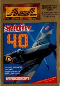 Caratula de Spitfire 40 para Amstrad CPC