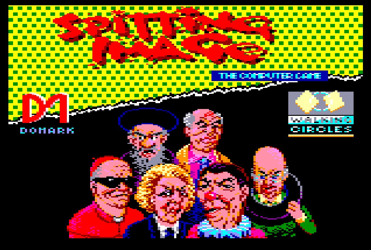 Pantallazo de Spitting Image: The Computer Game para Amstrad CPC