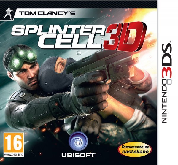 Caratula de Splinter Cell 3D para Nintendo 3DS
