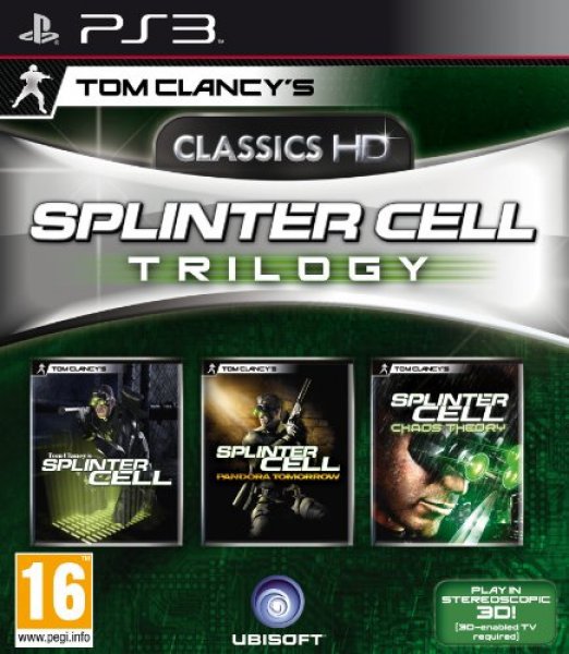 Caratula de Splinter Cell Trilogy para PlayStation 3