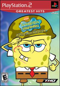 Caratula de SpongeBob SquarePants: Battle for Bikini Bottom [Greatest Hits] para PlayStation 2