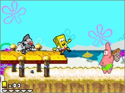 Pantallazo de SpongeBob SquarePants: Battle for Bikini Bottom para Game Boy Advance