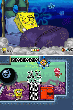 Pantallazo de SpongeBob SquarePants: Creature from the Krusty Krab para Nintendo DS