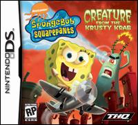 Caratula de SpongeBob SquarePants: Creature from the Krusty Krab para Nintendo DS