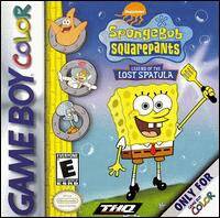 Caratula de SpongeBob SquarePants: Legend of the Lost Spatula para Game Boy Color