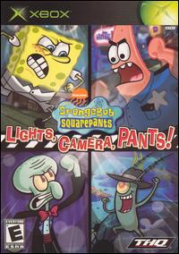 Caratula de SpongeBob SquarePants: Lights, Camera, Pants! para Xbox