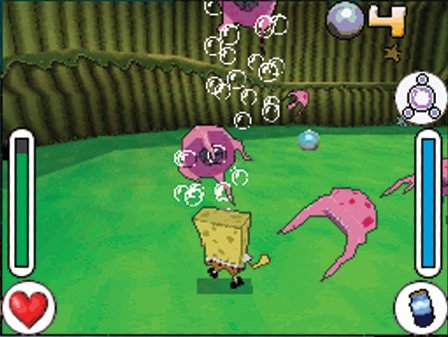 Pantallazo de SpongeBob SquarePants & Friends: Unite! para Nintendo DS