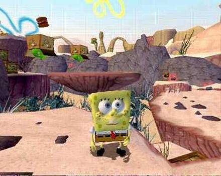 Pantallazo de SpongeBob SquarePants Movie, The para GameCube