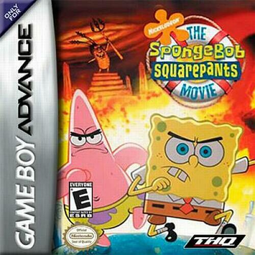 Caratula de SpongeBob SquarePants Movie, The para Game Boy Advance