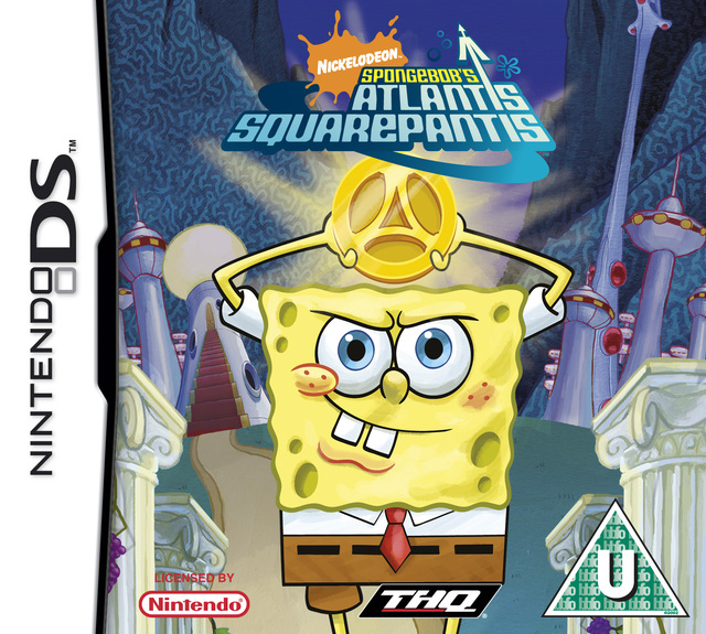 Caratula de SpongeBob's Atlantis SquarePantis para Nintendo DS