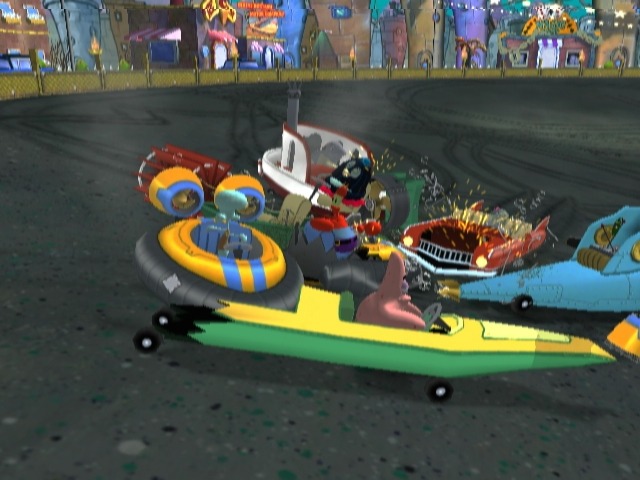 Pantallazo de SpongeBobs Boating Bash para Wii