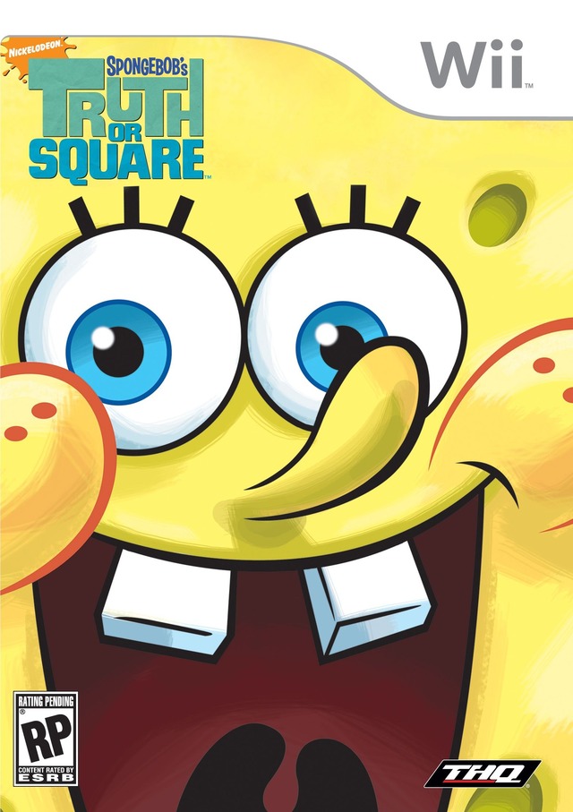 Caratula de Spongebobs Truth or Square para Wii