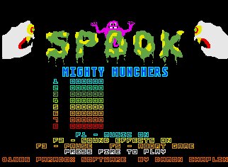 Pantallazo de Spook para Atari ST