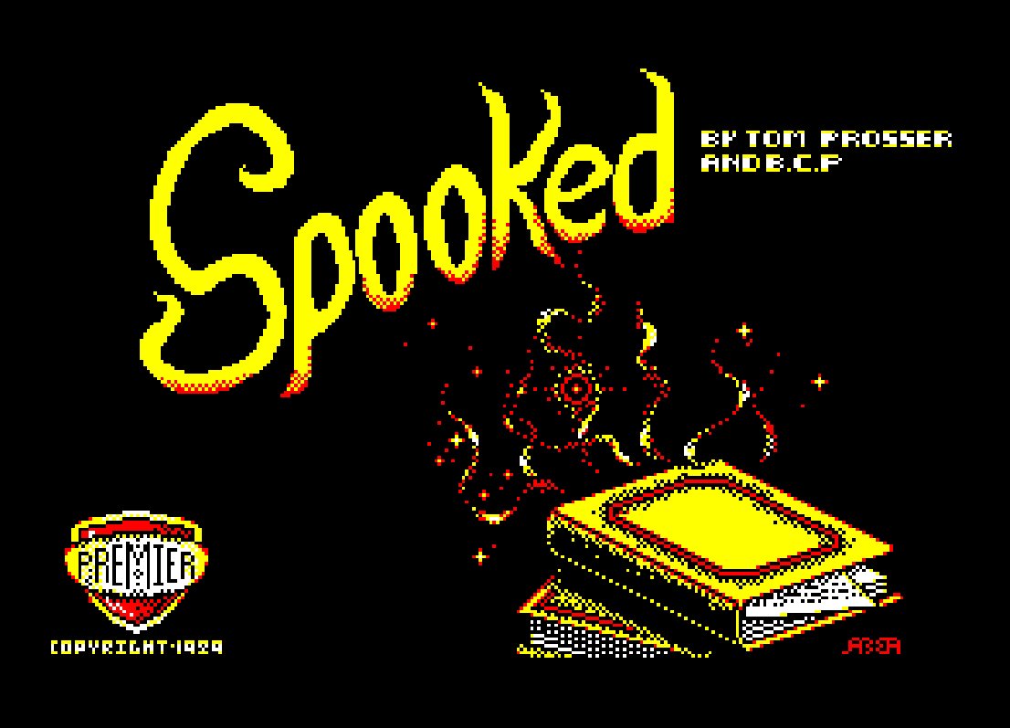 Pantallazo de Spooked para Amstrad CPC