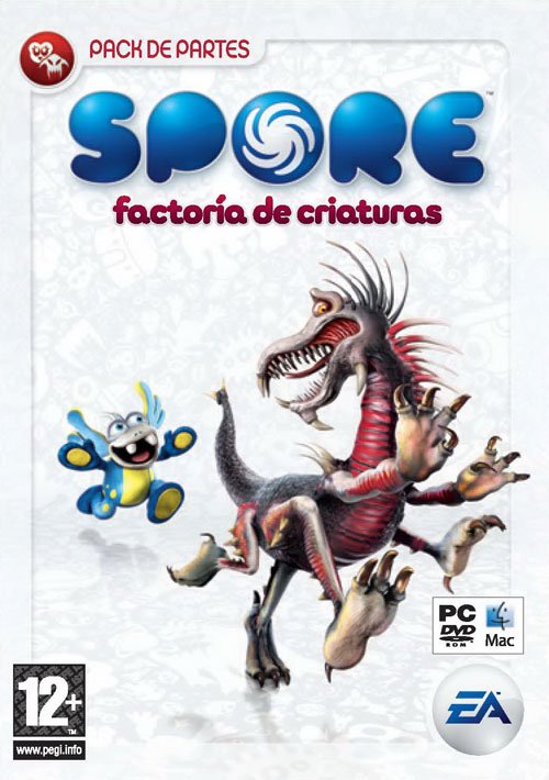 Caratula de Spore: Factoría de Criaturas para PC