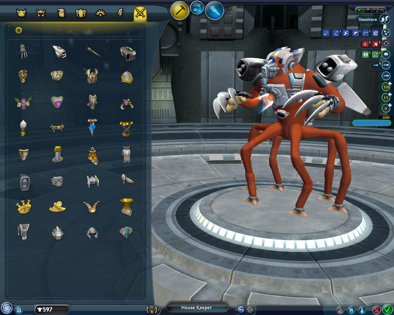 Pantallazo de Spore Galactic Adventures para PC