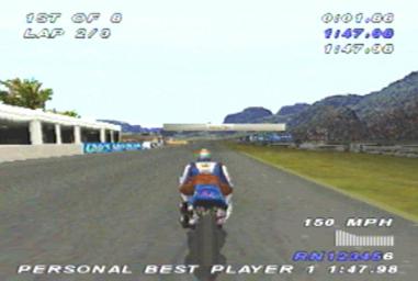 Pantallazo de Sports Superbike para PlayStation