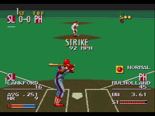 Pantallazo de Sports Talk Baseball para Sega Megadrive