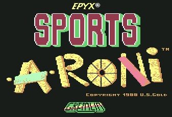 Pantallazo de Sports-a-Roni para Commodore 64