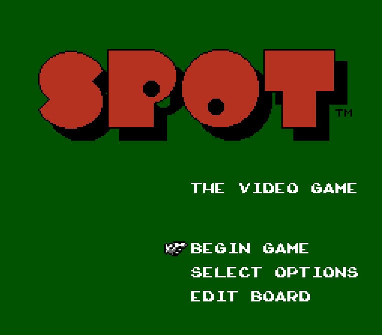 Pantallazo de Spot: The Video Game! para Nintendo (NES)