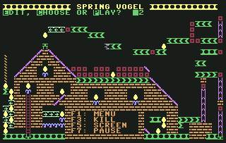 Pantallazo de Spring Vogel para Commodore 64