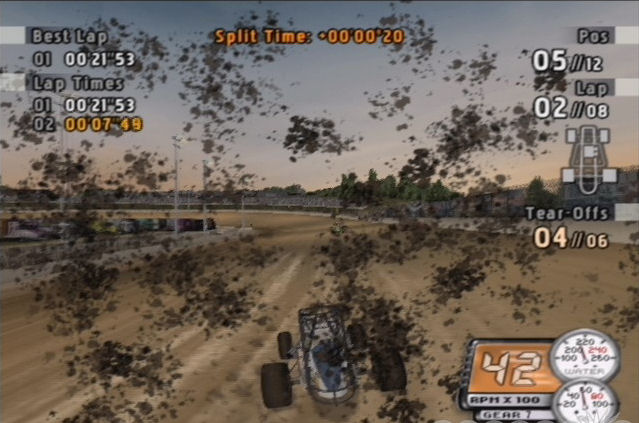 Pantallazo de Sprint Cars: Road to Knoxville para PlayStation 2