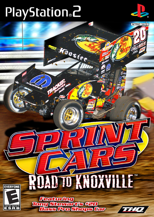 Caratula de Sprint Cars: Road to Knoxville para PlayStation 2