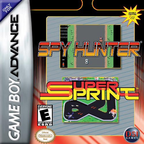 Caratula de Spy Hunter & Super Sprint para Game Boy Advance