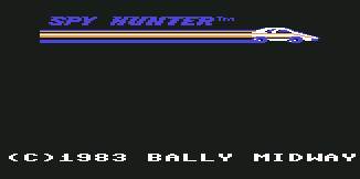 Pantallazo de Spy Hunter para Commodore 64
