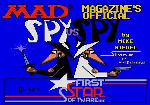 Pantallazo de Spy Vs Spy para Atari ST