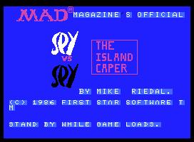 Pantallazo de Spy vs Spy: The Island Caper para MSX