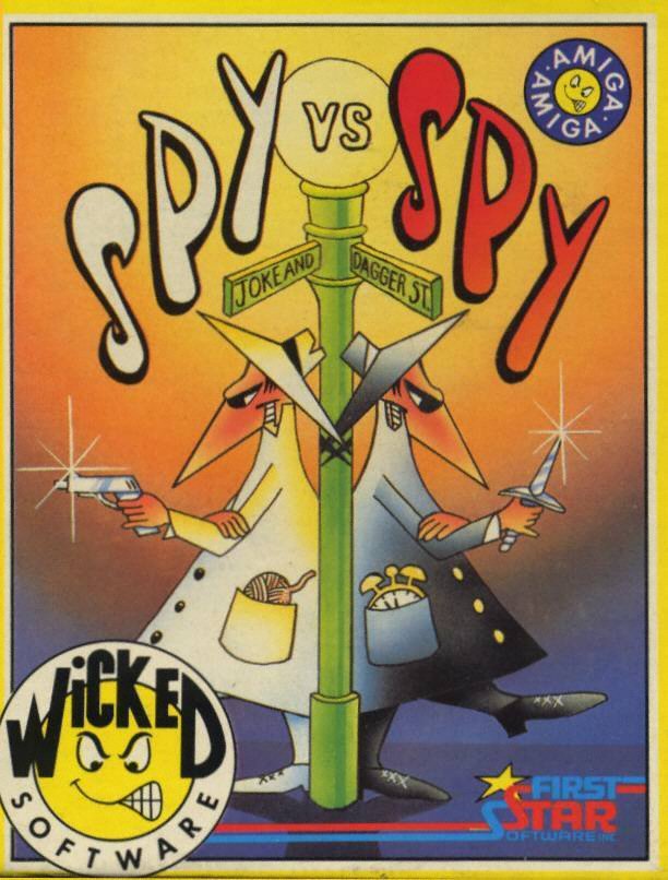 Caratula de Spy vs Spy para Amiga