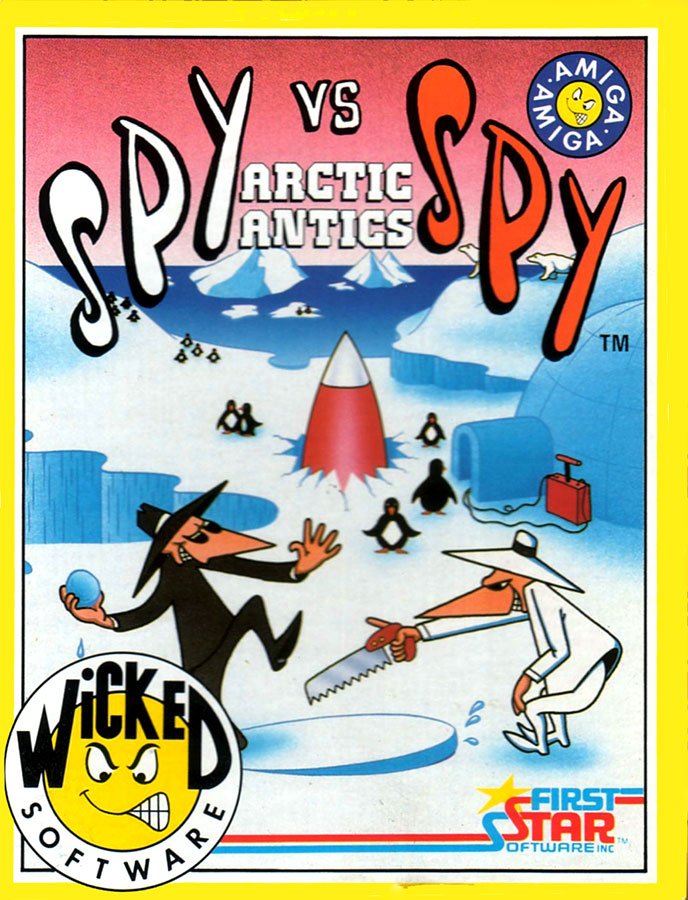 Caratula de Spy vs. Spy III: Arctic Antics para Amiga