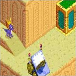 Pantallazo de Spyro: Attack of the Rhynocs para Game Boy Advance
