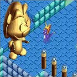 Pantallazo de Spyro: Attack of the Rhynocs para Game Boy Advance
