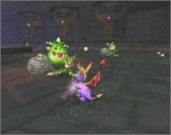 Pantallazo de Spyro: Enter the Dragonfly para PlayStation 2