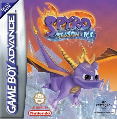 Caratula de Spyro: Season of Ice para Game Boy Advance