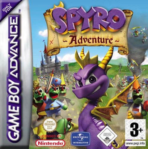 Caratula de Spyro Adventure para Game Boy Advance