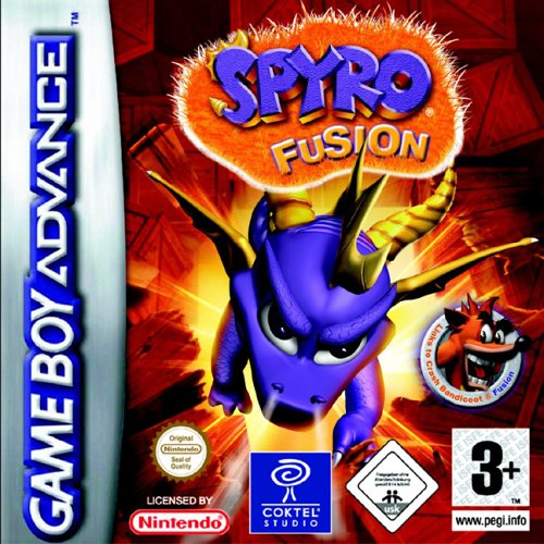 Caratula de Spyro Fusion para Game Boy Advance