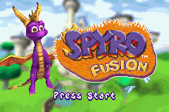 Pantallazo de Spyro Fusion para Game Boy Advance