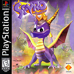 Caratula de Spyro the Dragon para PlayStation
