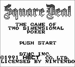 Pantallazo de Square Deal para Game Boy