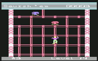 Pantallazo de Squish ´Em para Commodore 64