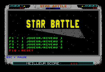 Pantallazo de Star Battle para Atari ST