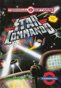 Caratula de Star Commando para Commodore 64