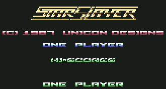 Pantallazo de Star Slayer para Commodore 64