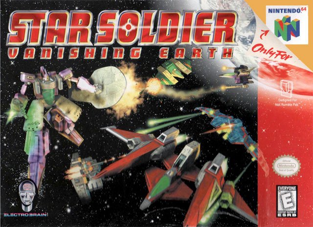 Caratula de Star Soldier: Vanishing Earth para Nintendo 64