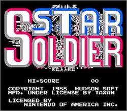 Pantallazo de Star Soldier para Nintendo (NES)