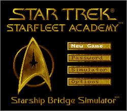 Pantallazo de Star Trek: Starfleet Academy para Super Nintendo