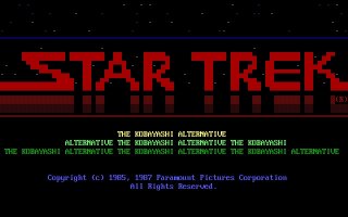 Pantallazo de Star Trek: The Kobayashi Alternative para PC